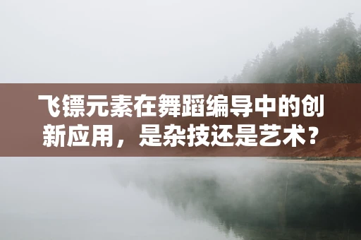 飞镖元素在舞蹈编导中的创新应用，是杂技还是艺术？