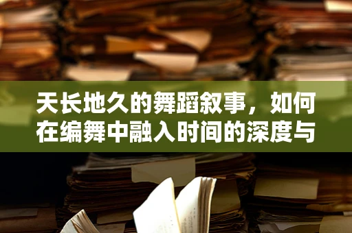 天长地久的舞蹈叙事，如何在编舞中融入时间的深度与广度？