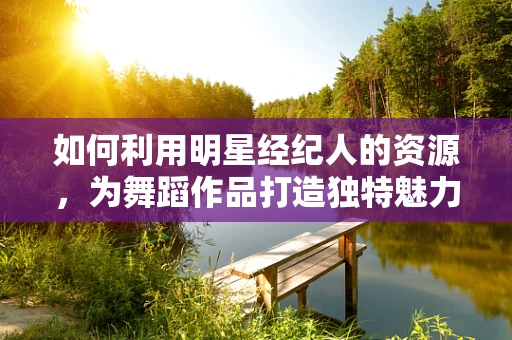 如何利用明星经纪人的资源，为舞蹈作品打造独特魅力？