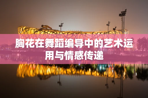 胸花在舞蹈编导中的艺术运用与情感传递