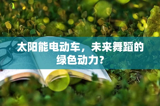 太阳能电动车，未来舞蹈的绿色动力？