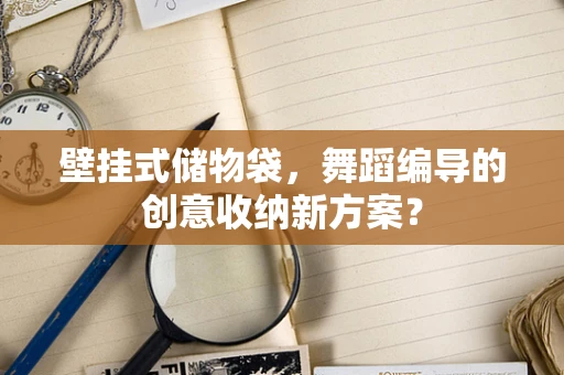 壁挂式储物袋，舞蹈编导的创意收纳新方案？