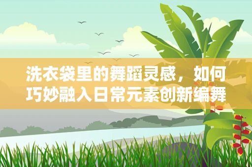 洗衣袋里的舞蹈灵感，如何巧妙融入日常元素创新编舞？