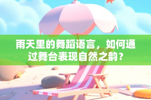 雨天里的舞蹈语言，如何通过舞台表现自然之韵？