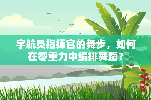 宇航员指挥官的舞步，如何在零重力中编排舞蹈？