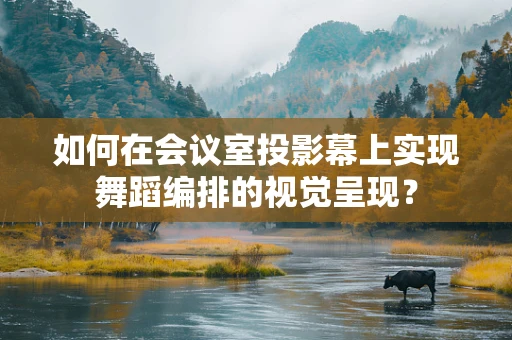 如何在会议室投影幕上实现舞蹈编排的视觉呈现？
