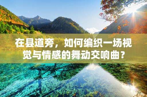 在县道旁，如何编织一场视觉与情感的舞动交响曲？