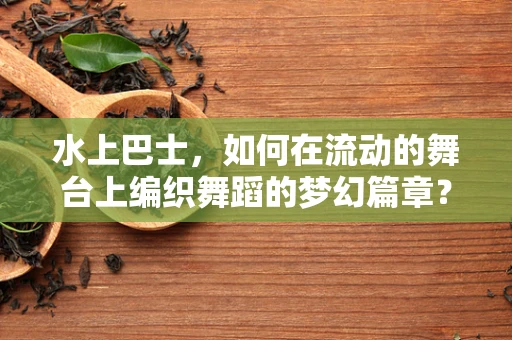 水上巴士，如何在流动的舞台上编织舞蹈的梦幻篇章？