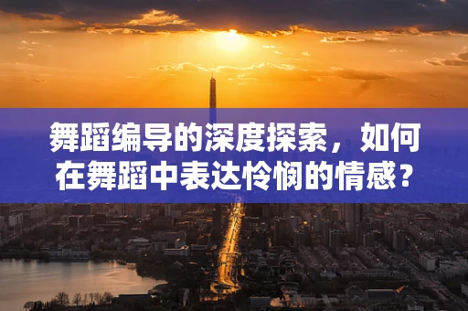 舞蹈编导的深度探索，如何在舞蹈中表达怜悯的情感？