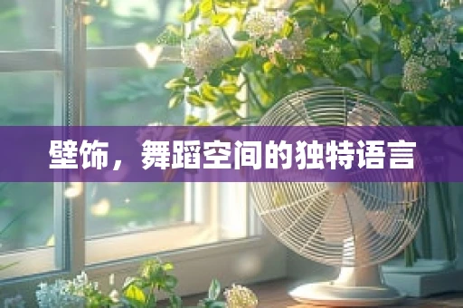 壁饰，舞蹈空间的独特语言