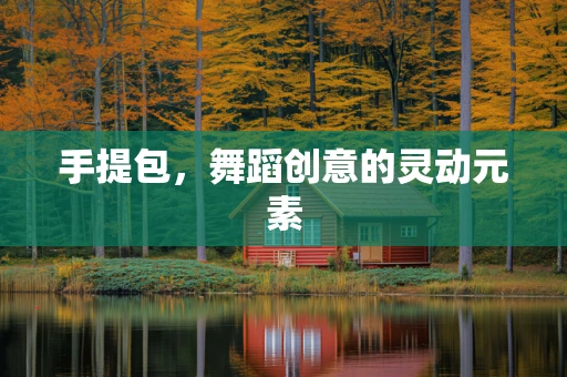 手提包，舞蹈创意的灵动元素