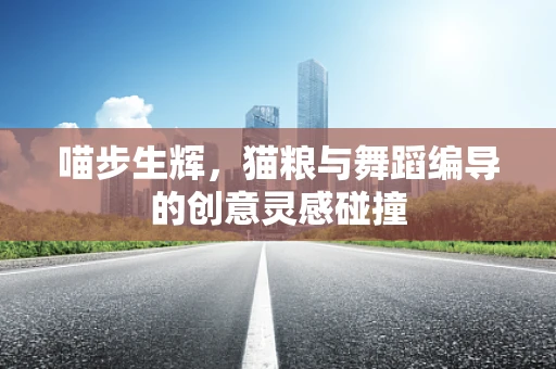 喵步生辉，猫粮与舞蹈编导的创意灵感碰撞