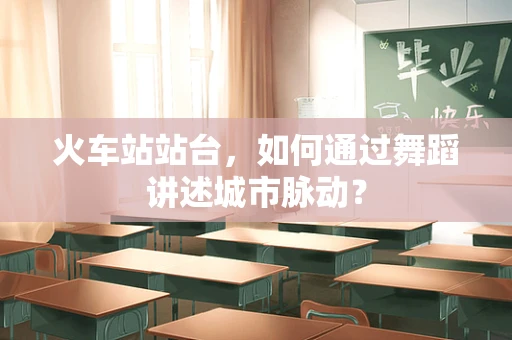 火车站站台，如何通过舞蹈讲述城市脉动？