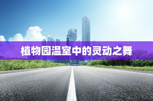 植物园温室中的灵动之舞