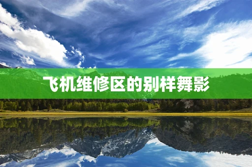 飞机维修区的别样舞影