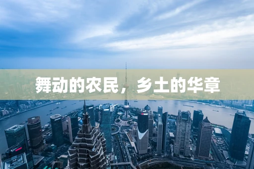 舞动的农民，乡土的华章