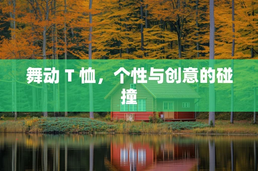 舞动 T 恤，个性与创意的碰撞