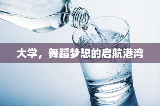 大学，舞蹈梦想的启航港湾