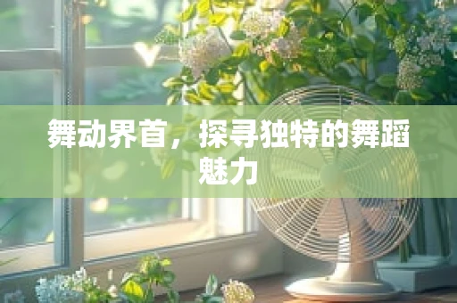 舞动界首，探寻独特的舞蹈魅力