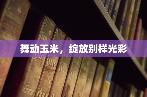 舞动玉米，绽放别样光彩