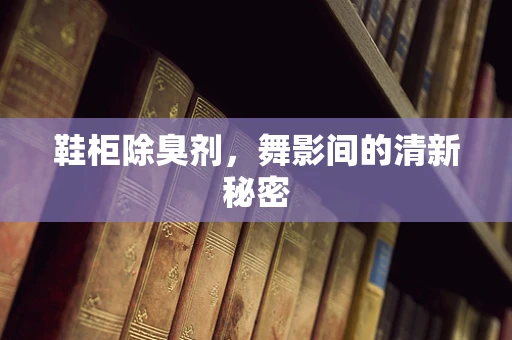 鞋柜除臭剂，舞影间的清新秘密