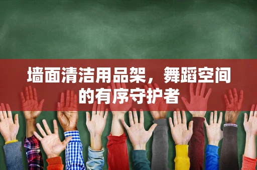 墙面清洁用品架，舞蹈空间的有序守护者