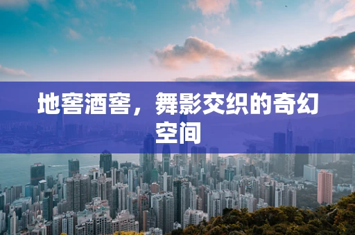 地窖酒窖，舞影交织的奇幻空间