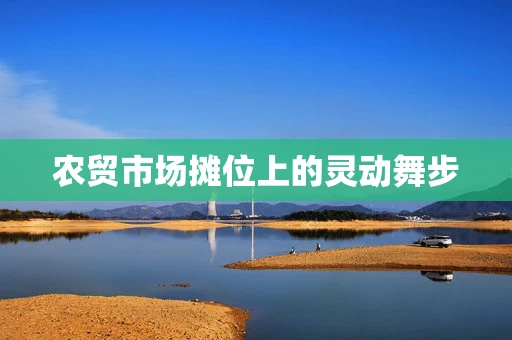 农贸市场摊位上的灵动舞步