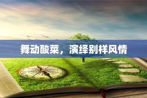 舞动酸菜，演绎别样风情