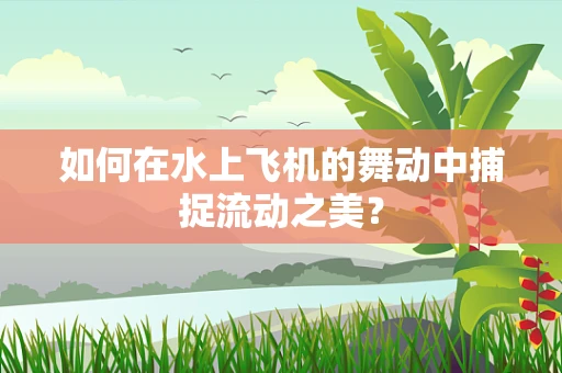 如何在水上飞机的舞动中捕捉流动之美？