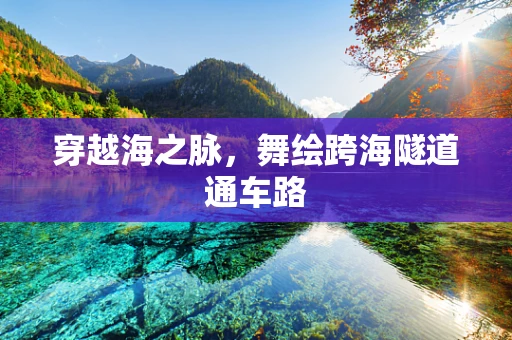 穿越海之脉，舞绘跨海隧道通车路