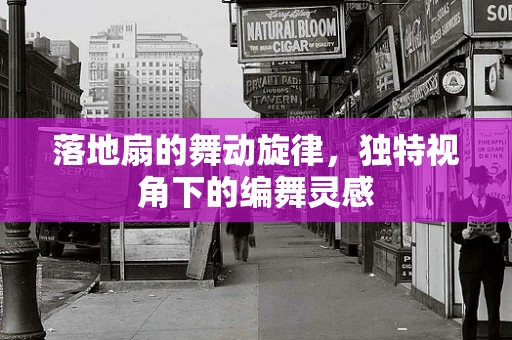 落地扇的舞动旋律，独特视角下的编舞灵感