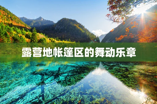 露营地帐篷区的舞动乐章