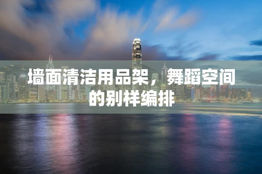 墙面清洁用品架，舞蹈空间的别样编排