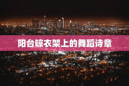 阳台晾衣架上的舞蹈诗章