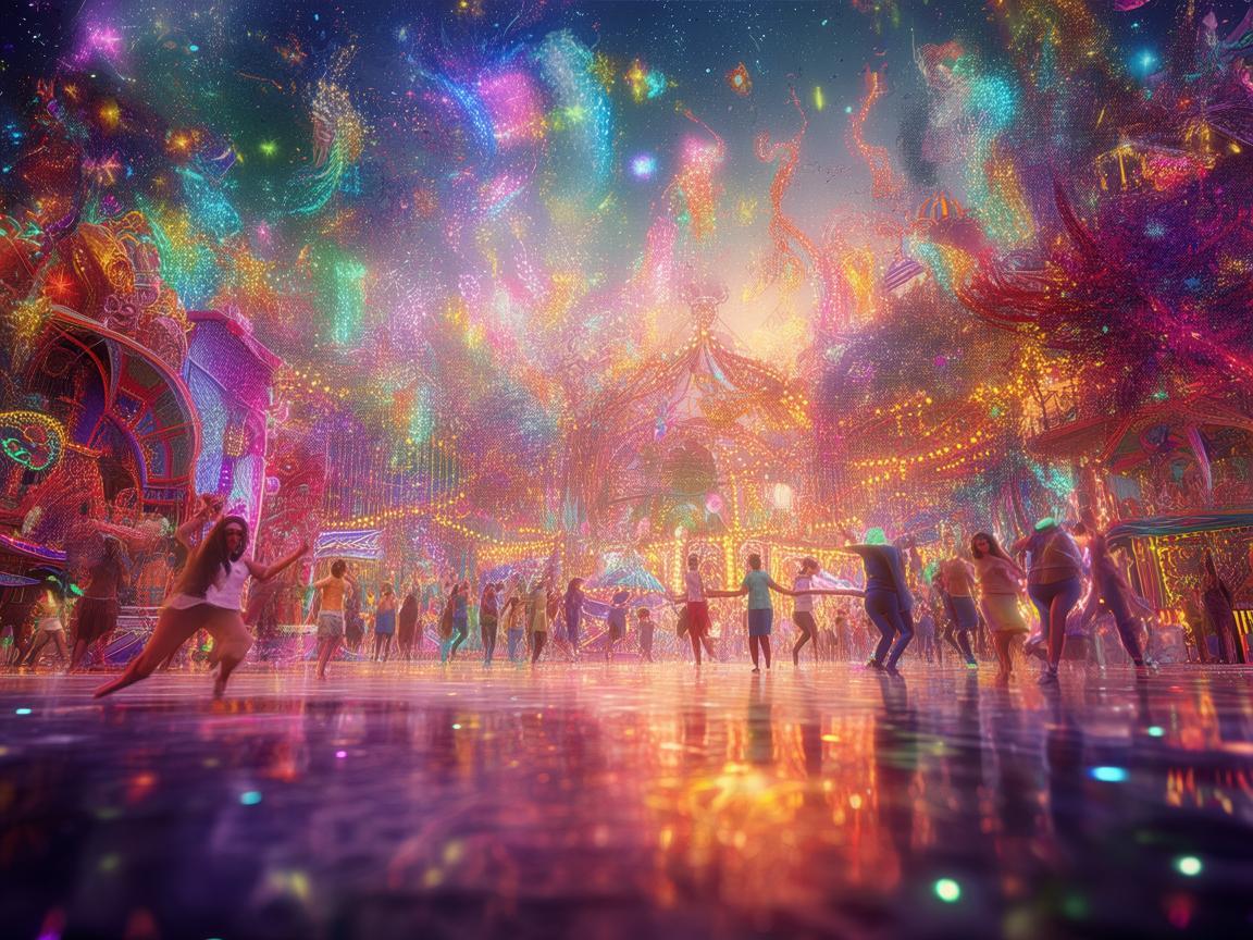 梦幻游乐园，舞蹈与欢乐的交织