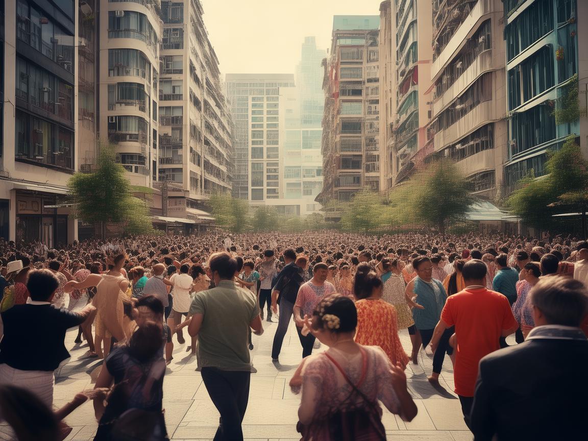 市民广场，舞动城市的活力舞台