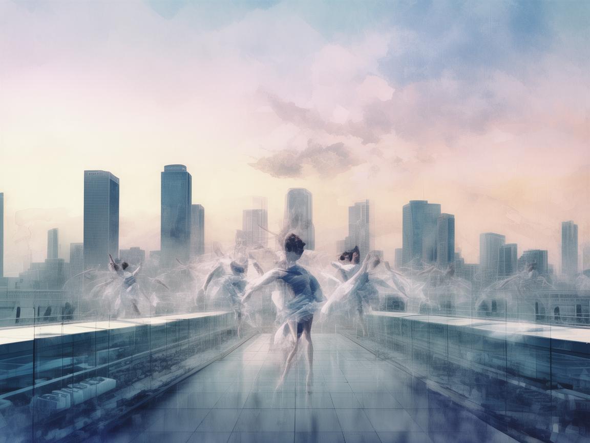 机场之上，舞影蹁跹