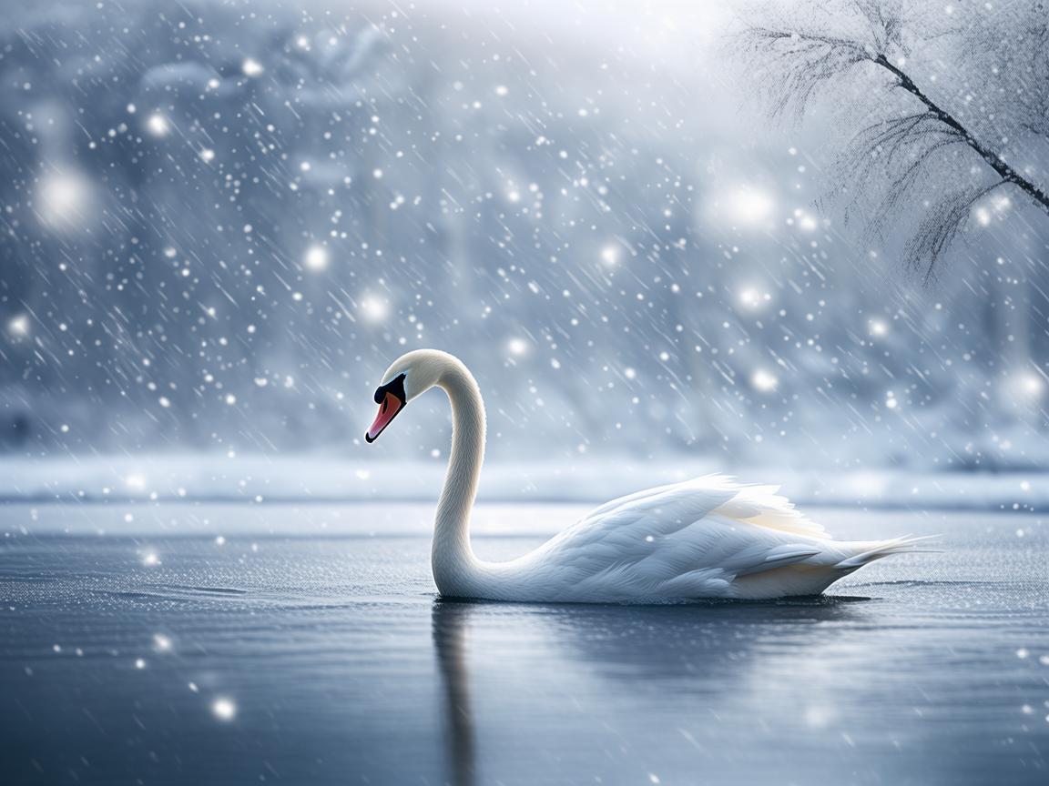 雪落惊鸿，舞韵凝霜