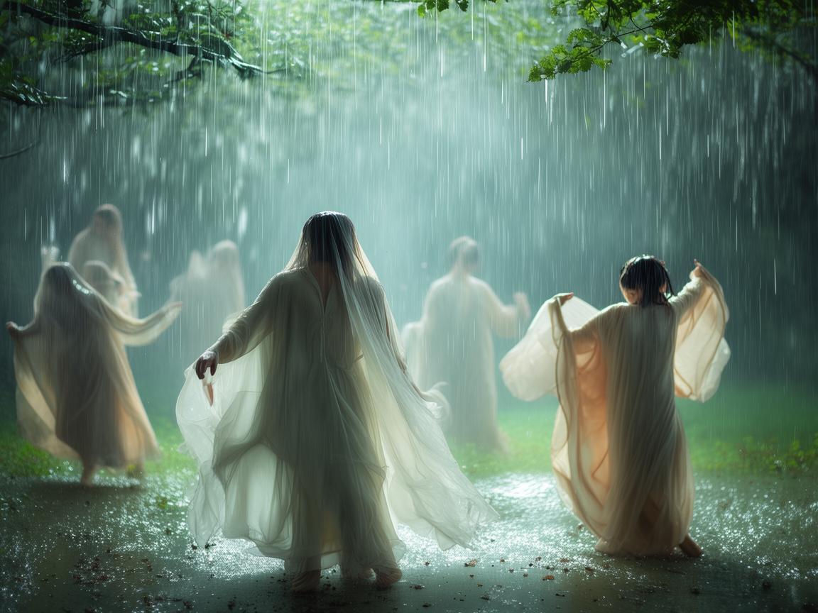 雨幕中的舞蹈诗篇