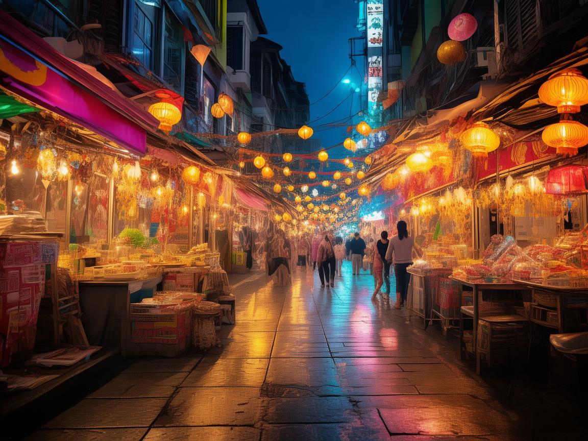 舞动夜市街，绽放别样精彩