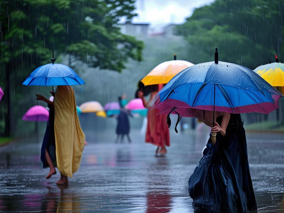 雨伞舞动的艺术，如何通过雨伞编舞展现情感层次？