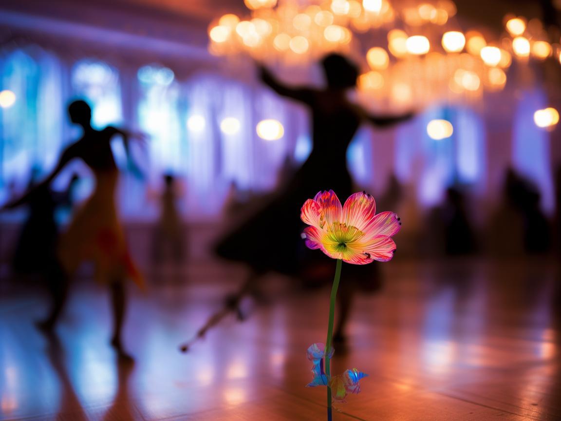 胸花，舞者风采的点睛之笔