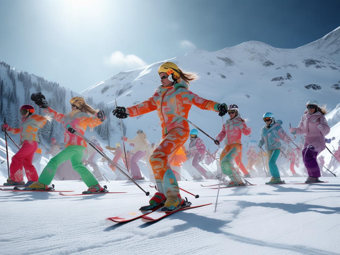 如何在滑雪场中融入舞蹈元素，打造独特的表演艺术？