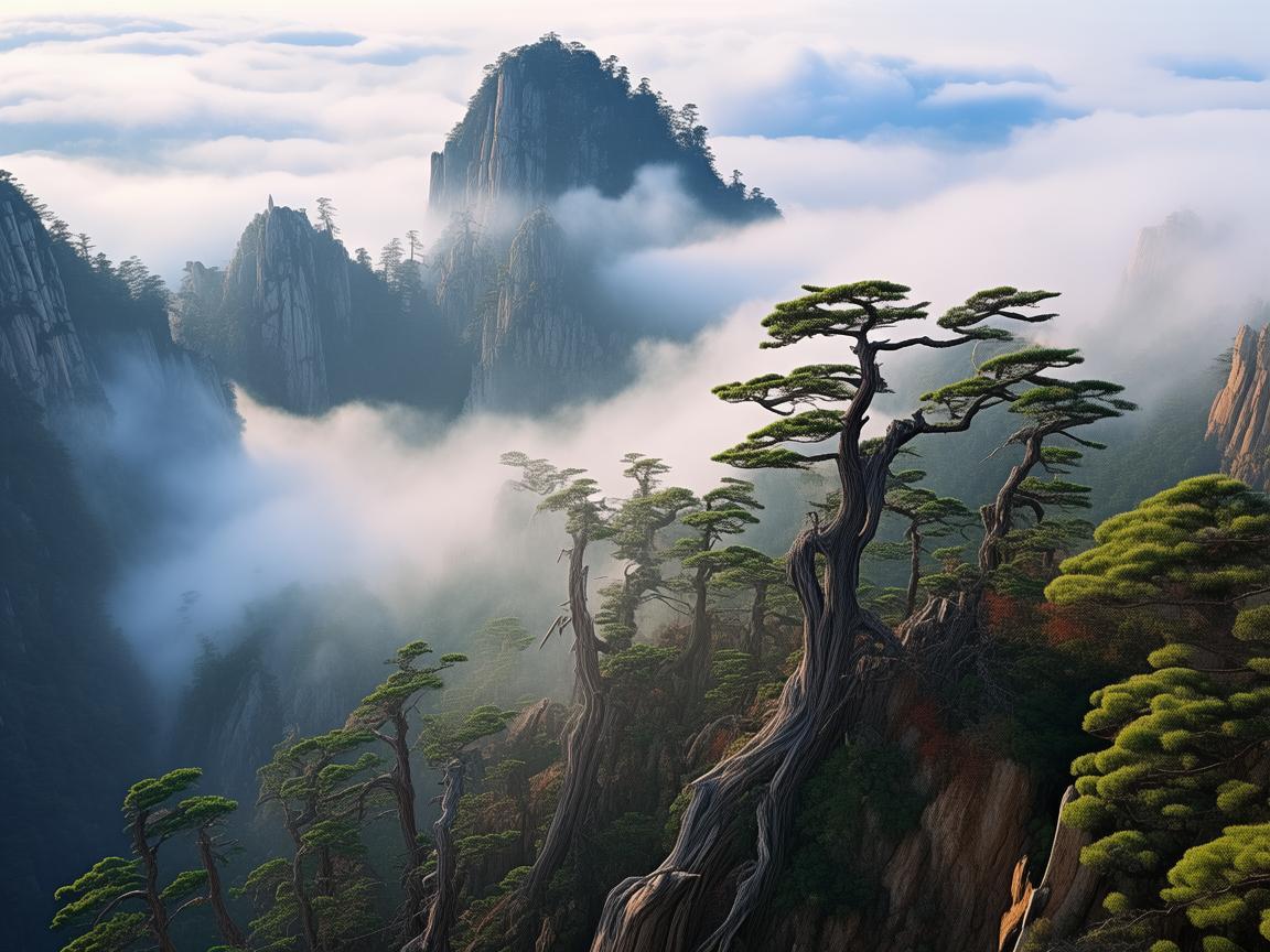 黄山云海间，如何编织一场舞动奇松的视觉盛宴？
