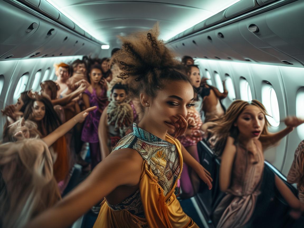 客机上的舞蹈，如何在有限空间内创造无限可能？