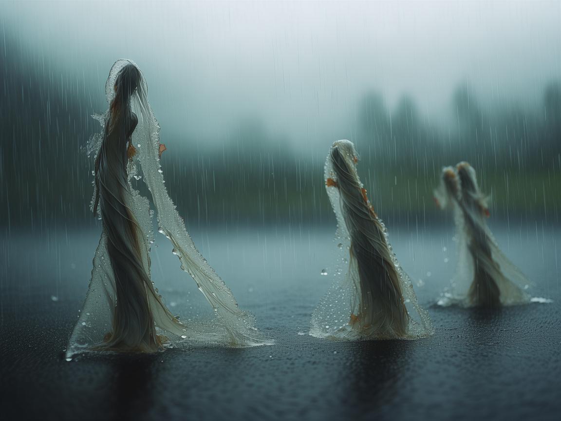 雨水中的舞蹈语言，如何通过动作捕捉自然情绪？