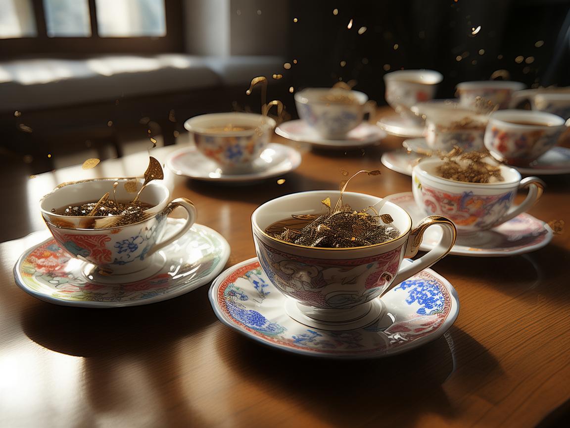 茶几上的舞蹈律动