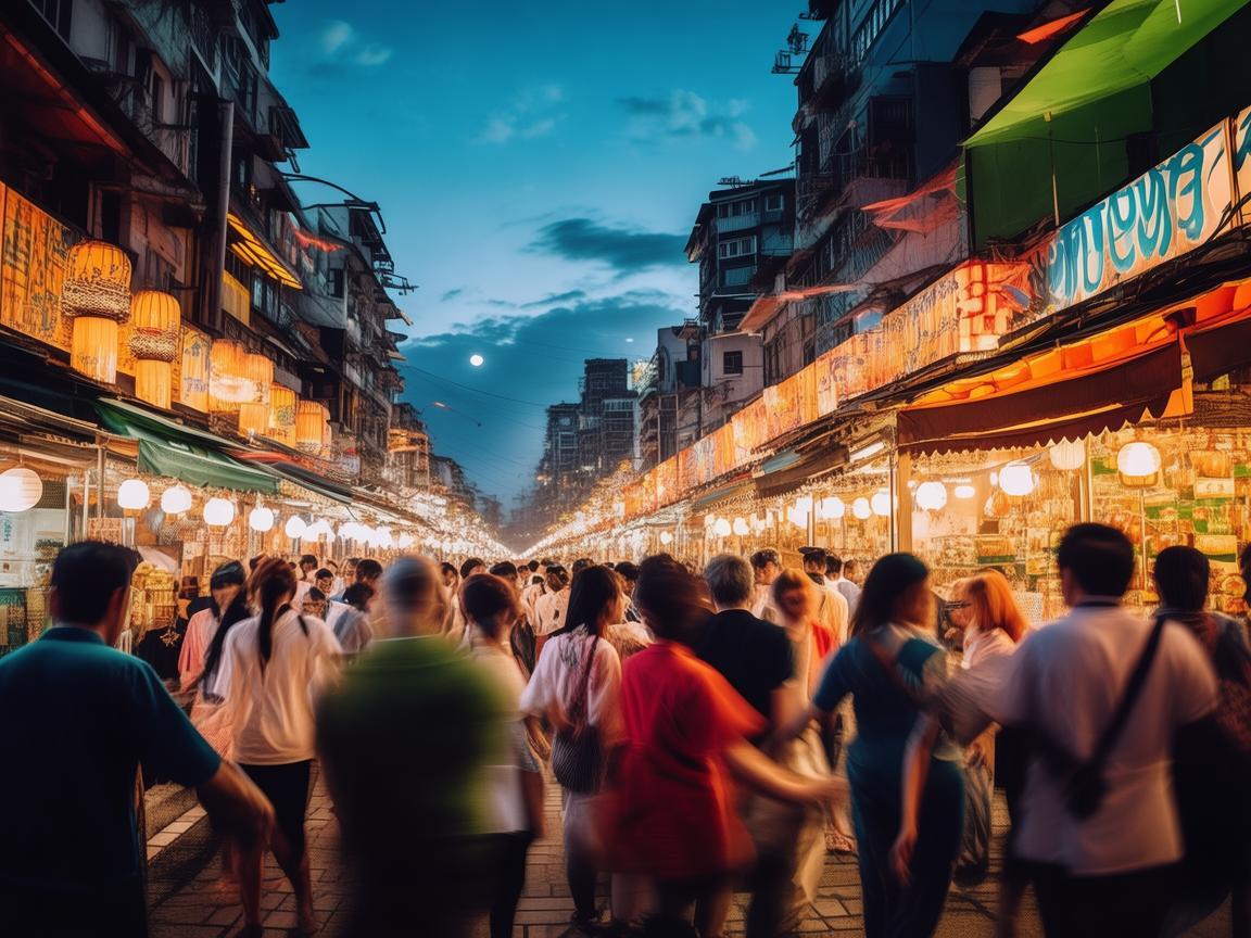夜市街的律动，如何通过舞蹈编织城市烟火气息？