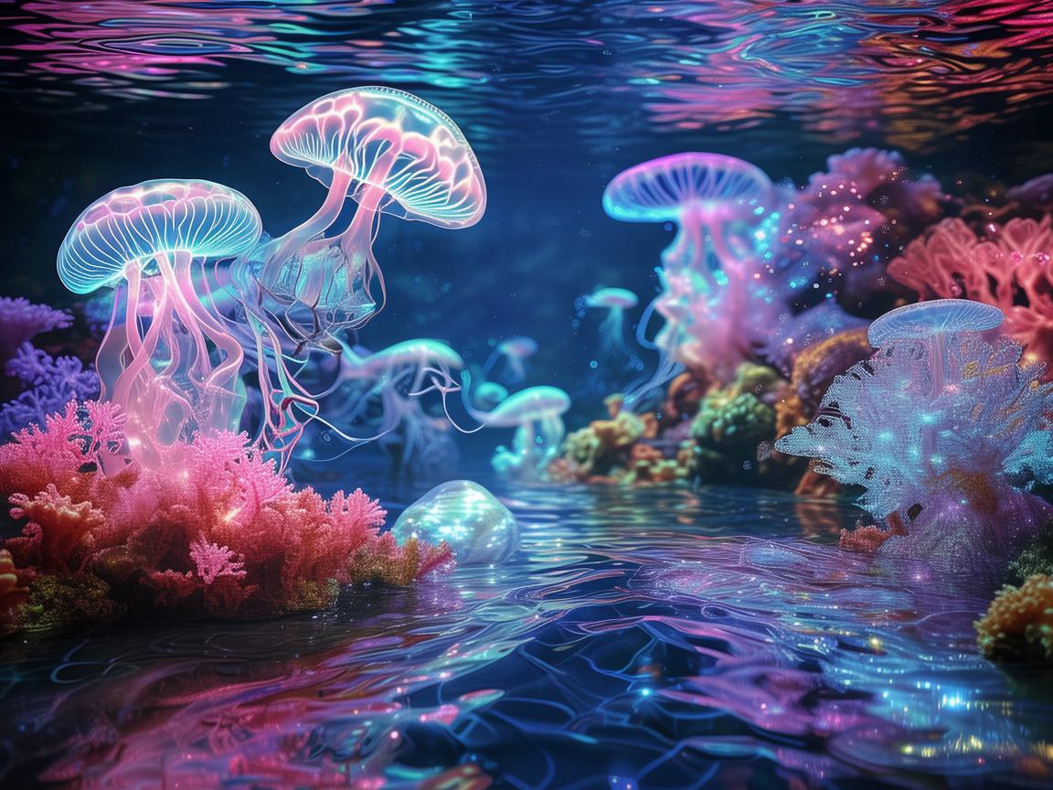如何在水族馆中编织一场梦幻舞蹈盛宴？
